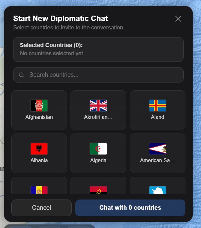 Starting a group conversation